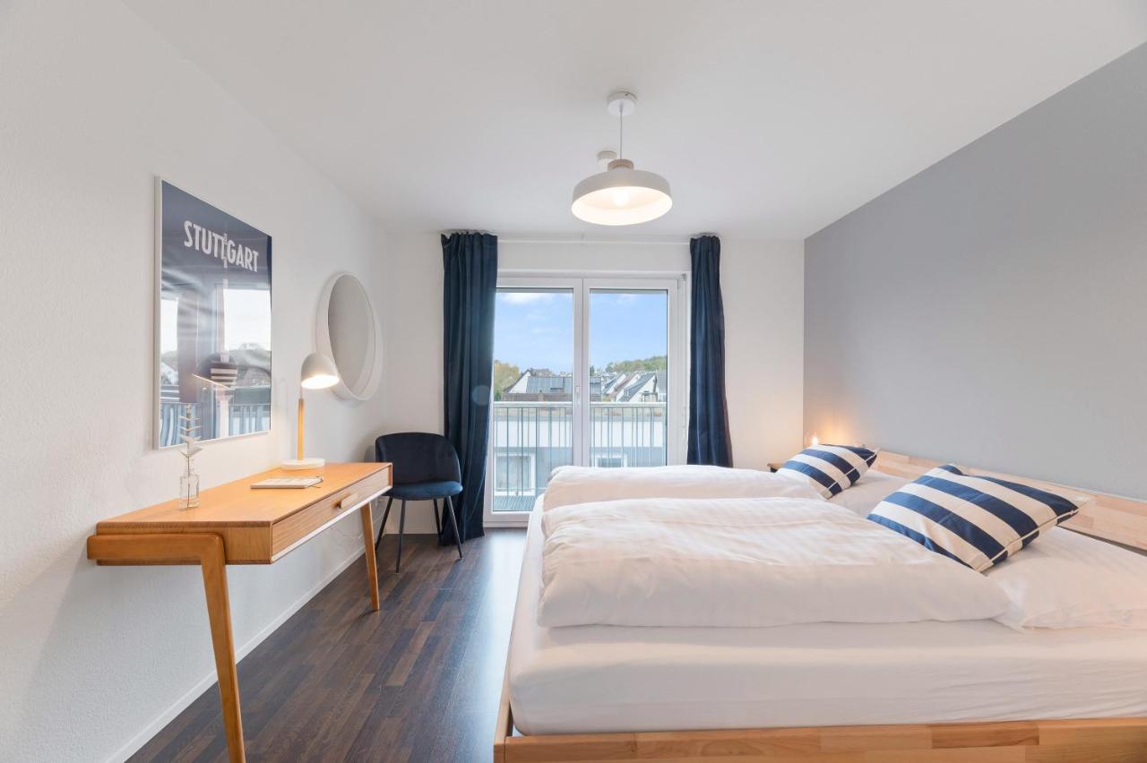 Design-Apartment - Kueche - Dachterrasse - Zentral 莱恩费尔登埃希特登 外观 照片